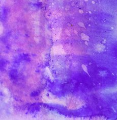 Hand painted watercolor and ink bright colored background