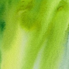 Bright shades of green with texture on paper