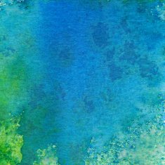 Hand painted blue and green textured background N2