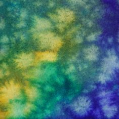 Tie dye effect on paper with bright colors