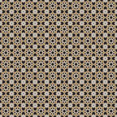Seamless Abstract Vintage Flower Pattern Background N2