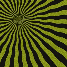 Paper with green glitter starburst pattern N2