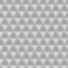 Seamless cube pattern on paper