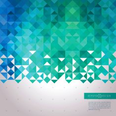 Trendy Abstract Geometric Hipster Background N2