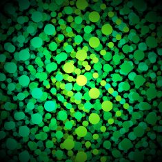 Abstract background - Green dots