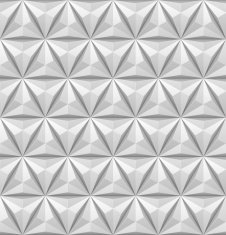 White Seamless Geometric Abstract Background