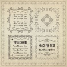 Retro Scroll Frames N2