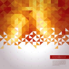 Trendy Abstract Golden Geometric Hipster Background