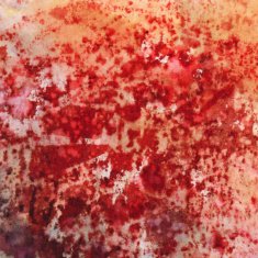 Speckled red watercolor texture background