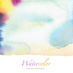 Abstract watercolor painted background N12