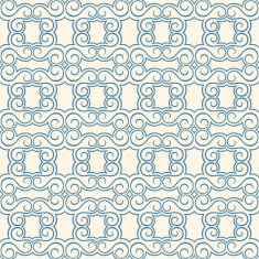 blue and beige vintage pattern
