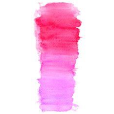 Hand drawn vertical watercolor wash in pink and purple colors