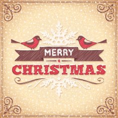 Hand Drawn Christmas Card N33