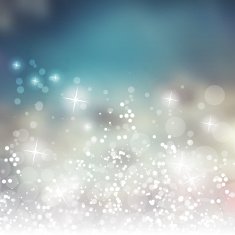 Sparkling Cover Design Template with Abstract Blurred Background N17