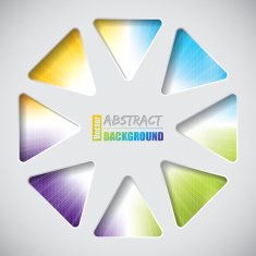 Abstract design with triangles and hexagon background N2
