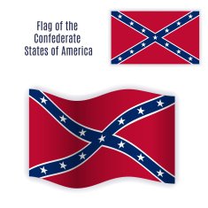 Rebel flag still and waving N2