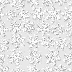 seamless pattern with snowflakes N34