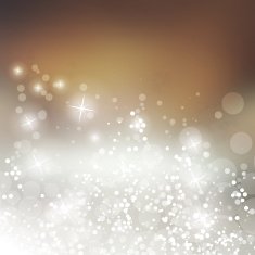 Sparkling Cover Design Template with Abstract Blurred Background N18