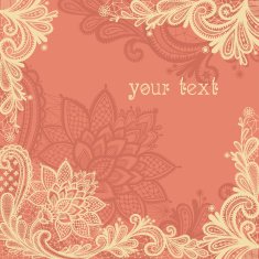 Lace background with a place for text N9