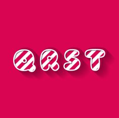 Q R S T - Christmas Candy Alphabet N2