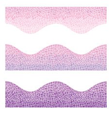 Background wave mosaic of pink and purple colors N2