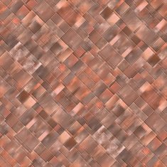 Seamless diagonal mosaic background in brown spectrum N2
