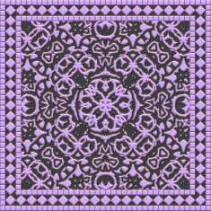Decorative tile generated texture N2