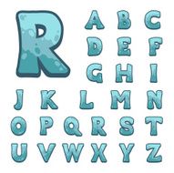 Stone game alphabet for user interfaces N25