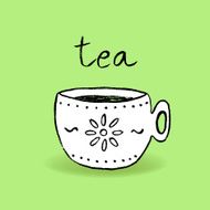 Tea vector illustration N2