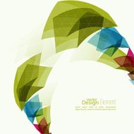 Angular geometric color shape N2