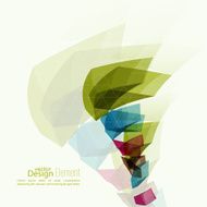 Angular geometric color shape N3