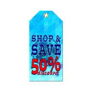 shop&amp;save blue N2