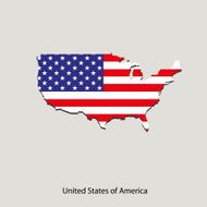 Map of USA for your design N2