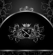luxury vintage aluminium frame template