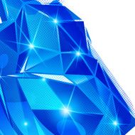 Textured background with plastic deformed flash object 3d