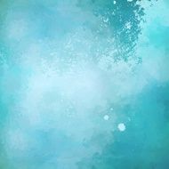 Abstract blue vector watercolor background N2