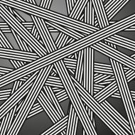Abstract geometric technology monochrome banner vector illustration