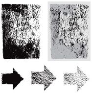 grunge vector set