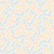 Colorful twisted candies Seamless pattern Sweet food backgroun N2