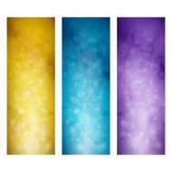Set of Vibrant Vertical Banners