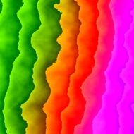 Colorful fractal layers Full frame Ornate blank decor Artist craft