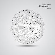 Circuit board planet eps 10