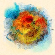 watercolor N132