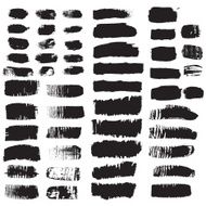 Hand drawn sketch set hand elements collection