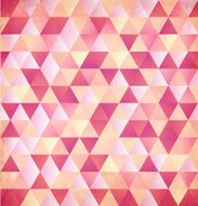 Red vector abstract triangle vintage background