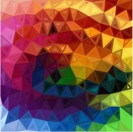 Rainbow colors abstract triangles background N2