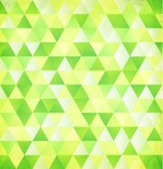 Green vector abstract triangle vintage background