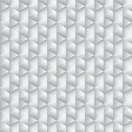 Abstract grayscale hexagon pattern design