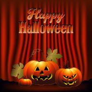 happy halloween backdrop N2