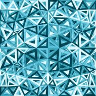 Blue abstract triangles vector background N2